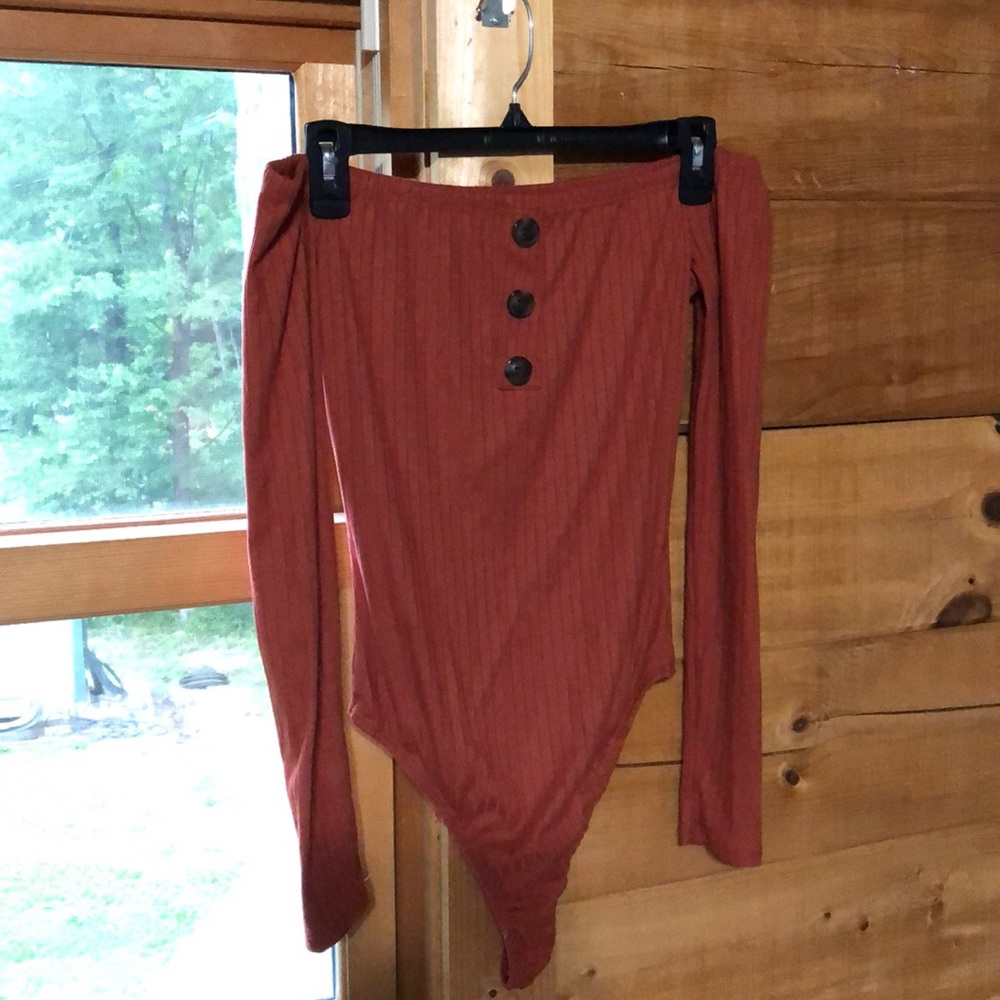 Beautiful off the shoulder bodysuit